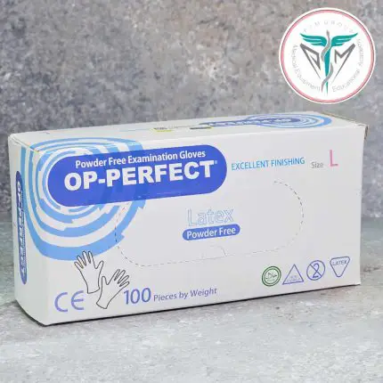 خری ذستکش لاتکس بدون پودر 100 عددی